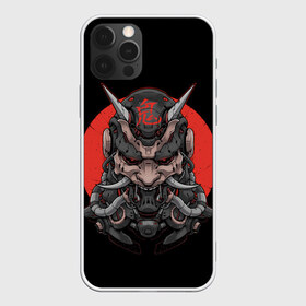 Чехол для iPhone 12 Pro Max с принтом Cyber Samurai в Екатеринбурге, Силикон |  | 2077 | art | blood | cyber | cyberpunk | dead | death | demon | japan | mask | ninja | oni | samurai | shadow | shogun | tokyo | warior | арт | воин | война | демон | катана | кибер | киберпанк | кровь | маска | мертвый | ниндзя | путь | самурай