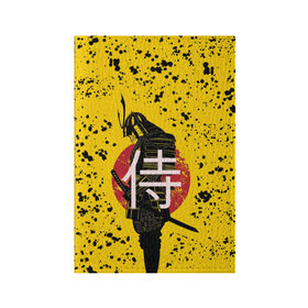 Обложка для паспорта матовая кожа с принтом ? (Самурай) в Екатеринбурге, натуральная матовая кожа | размер 19,3 х 13,7 см; прозрачные пластиковые крепления | katana | no heaven for samurai | red sun | samurai | samurai lettering | samurai print | samurai sweats | samurai t shirt | sun | катана | красное солнце | надпись самурай | нет рая для самурая | принт самурай | самурай | солнце | толстовка самурай | футб