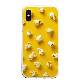 Чехол для iPhone XS Max матовый с принтом Попкорн в Екатеринбурге, Силикон | Область печати: задняя сторона чехла, без боковых панелей | Тематика изображения на принте: popcorn | воздушная | еда | кино | кинотеатр | кукуруза | кушать | попкорн | сладкий | соленый | сырный | хрустящий
