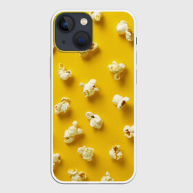 Чехол для iPhone 13 mini с принтом Попкорн в Екатеринбурге,  |  | Тематика изображения на принте: popcorn | воздушная | еда | кино | кинотеатр | кукуруза | кушать | попкорн | сладкий | соленый | сырный | хрустящий