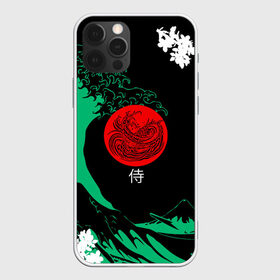 Чехол для iPhone 12 Pro Max с принтом Japanese style в Екатеринбурге, Силикон |  | ninja | samurai | больгая волна | дракон | иероглиф | ниндзя | природа | самурай | япония | японское искусство