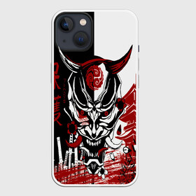 Чехол для iPhone 13 с принтом Самурай Samurai в Екатеринбурге,  |  | cyberpunk 2077 | ninja | samurai | киберпанк | маска самурая | путь война | самурай | сёгун | семь самураев | токио | чёрный самурай | японский самурай