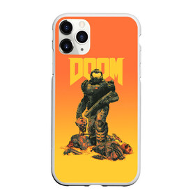 Чехол для iPhone 11 Pro Max матовый с принтом Doom в Екатеринбурге, Силикон |  | doom | doom eternal | fps | game | games | hell | shooter | shotgun | ад | дробовик | дум | думгай | игра | игры