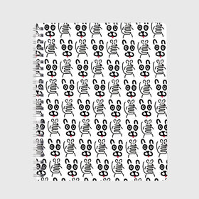 Тетрадь с принтом Кот + Мышь Черный + Белый в Екатеринбурге, 100% бумага | 48 листов, плотность листов — 60 г/м2, плотность картонной обложки — 250 г/м2. Листы скреплены сбоку удобной пружинной спиралью. Уголки страниц и обложки скругленные. Цвет линий — светло-серый
 | Тематика изображения на принте: животные | кот | котик | мышка | мышь