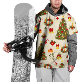 Накидка на куртку 3D с принтом С Новым Годом в Екатеринбурге, 100% полиэстер |  | Тематика изображения на принте: 2020 | 2021 | christmas | new year | бык | год быка | дед мороз | елка | зима | новый год | подарки | праздник | рождество | с новым годом | санта | свитер | снег | снежинки