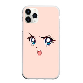 Чехол для iPhone 11 Pro Max матовый с принтом Angry anime girl в Екатеринбурге, Силикон |  | angry | anime | art | big | eyes | face | girl | kawaii | manga | style | аниме | арт | взгляд | глаза | девушка | злой | кавай | лицо | манга