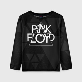Детский лонгслив 3D с принтом Pink Floyd в Екатеринбурге, 100% полиэстер | длинные рукава, круглый вырез горловины, полуприлегающий силуэт
 | Тематика изображения на принте: dark side of the moon | floyd | music | pink | pink floid | pink floyd | rock | rocker | rocknroll | the wall | музыка | пинк | пинк флоид | пинк флойд | рок | рок н ролл | рокер | флойд