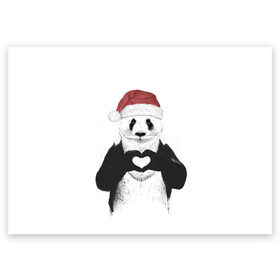 Поздравительная открытка с принтом Панда Клаус в Екатеринбурге, 100% бумага | плотность бумаги 280 г/м2, матовая, на обратной стороне линовка и место для марки
 | Тематика изображения на принте: 2021 | 21 | 2k21 | 2к21 | chrystmas | happy | marry | new | panda | santa | snow | winter | xmas | year | год | годом | дед | елка | елки | клаус | лес | мороз | настроение | новогоднее | новогоднему | новый | новым | панда | по | рождество | с