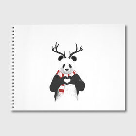 Альбом для рисования с принтом Новогодний Панда в Екатеринбурге, 100% бумага
 | матовая бумага, плотность 200 мг. | 2021 | 21 | 2k21 | 2к21 | chrystmas | deer | heart | marry | new | panda | santa | snow | xmas | year | год | годом | дед | елка | елки | клаус | лес | мороз | настроение | новогоднее | новогоднему | новый | новым | олень | панда | по | рождество | с