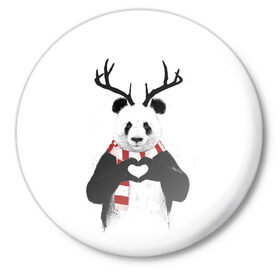 Значок с принтом Новогодний Панда в Екатеринбурге,  металл | круглая форма, металлическая застежка в виде булавки | 2021 | 21 | 2k21 | 2к21 | chrystmas | deer | heart | marry | new | panda | santa | snow | xmas | year | год | годом | дед | елка | елки | клаус | лес | мороз | настроение | новогоднее | новогоднему | новый | новым | олень | панда | по | рождество | с