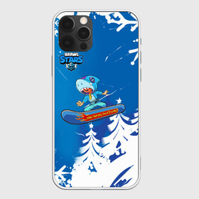 Чехол для iPhone 12 Pro с принтом Brawl Stars (Snowboarding) в Екатеринбурге, силикон | область печати: задняя сторона чехла, без боковых панелей | brawl | break dance | leon | moba | skateboard | stars | supercell | surfing | игра | коллаборация | коллаж | колоборация | паттерн