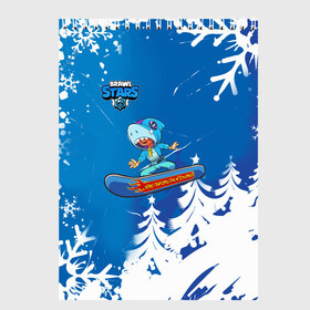Скетчбук с принтом Brawl Stars (Snowboarding) в Екатеринбурге, 100% бумага
 | 48 листов, плотность листов — 100 г/м2, плотность картонной обложки — 250 г/м2. Листы скреплены сверху удобной пружинной спиралью | brawl | break dance | leon | moba | skateboard | stars | supercell | surfing | игра | коллаборация | коллаж | колоборация | паттерн