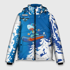Мужская зимняя куртка 3D с принтом Brawl Stars (Snowboarding) в Екатеринбурге, верх — 100% полиэстер; подкладка — 100% полиэстер; утеплитель — 100% полиэстер | длина ниже бедра, свободный силуэт Оверсайз. Есть воротник-стойка, отстегивающийся капюшон и ветрозащитная планка. 

Боковые карманы с листочкой на кнопках и внутренний карман на молнии. | brawl | break dance | leon | moba | skateboard | stars | supercell | surfing | игра | коллаборация | коллаж | колоборация | паттерн