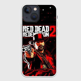 Чехол для iPhone 13 mini с принтом RED DEAD REDEMPTION 2 в Екатеринбурге,  |  | rdr2 | red dead redemption | red dead redemption 2 | rockstar. | дикий запад | игра dead | ковбой | ред дед редемпшн 2 | стрельюа | стрелялка