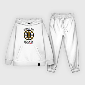 Детский костюм хлопок (с толстовкой) с принтом BOSTON BRUINS NHL в Екатеринбурге,  |  | black | boston | bruins | hockey | ice | logo | nhl | sport | usa | бостон | брюинз | кубок | логотип | нхл | спорт | стэнли | хоккей