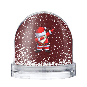 Снежный шар с принтом Dab-Santa в Екатеринбурге, Пластик | Изображение внутри шара печатается на глянцевой фотобумаге с двух сторон | claus | happy new year | merry christmas | santa | snowman | дед мороз | елка | клаус | новый год | рождество | с новым годом | санта | снеговик