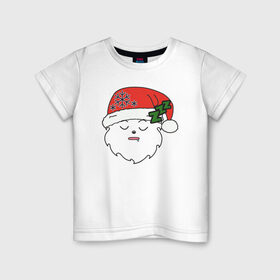 Детская футболка хлопок с принтом The Sleepy One в Екатеринбурге, 100% хлопок | круглый вырез горловины, полуприлегающий силуэт, длина до линии бедер | Тематика изображения на принте: 