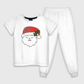 Детская пижама хлопок с принтом The Sleepy One в Екатеринбурге, 100% хлопок |  брюки и футболка прямого кроя, без карманов, на брюках мягкая резинка на поясе и по низу штанин
 | Тематика изображения на принте: 