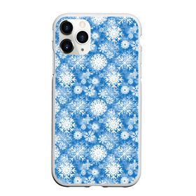 Чехол для iPhone 11 Pro Max матовый с принтом Снежинки в Екатеринбурге, Силикон |  | merry christmas | дед мороз | ёлка | зима | мороз | новый год | подарок | праздник | рождество | с новым годом | санта клаус | снег | снеговик | снегурочка | снежинки | снежные узоры | узоры