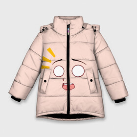 Зимняя куртка для девочек 3D с принтом Scared anime face в Екатеринбурге, ткань верха — 100% полиэстер; подклад — 100% полиэстер, утеплитель — 100% полиэстер. | длина ниже бедра, удлиненная спинка, воротник стойка и отстегивающийся капюшон. Есть боковые карманы с листочкой на кнопках, утяжки по низу изделия и внутренний карман на молнии. 

Предусмотрены светоотражающий принт на спинке, радужный светоотражающий элемент на пуллере молнии и на резинке для утяжки. | angry | anime | art | big | eyes | face | girl | kawaii | manga | scared | style | аниме | арт | глаза | девушка | испуганная | кавай | лицо | манга