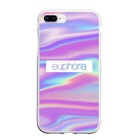 Чехол для iPhone 7Plus/8 Plus матовый с принтом сериал Euphoria в Екатеринбурге, Силикон | Область печати: задняя сторона чехла, без боковых панелей | zendaya | зендея | ру беннетт | сериал euphoria | эйфория