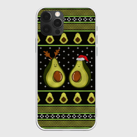 Чехол для iPhone 12 Pro Max с принтом Avo christmas в Екатеринбурге, Силикон |  | 2020 | 2021 | avocado | christmas | happy | merry | new year | sweater | ugly christmas | авакадо | зима | новогодний | новогодняя | новый год | рождественский | рождественский свитер | рождество | свитер | снег