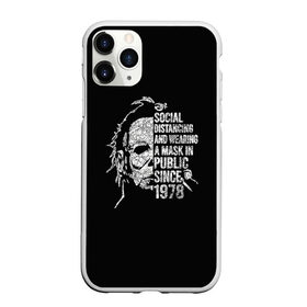 Чехол для iPhone 11 Pro матовый с принтом Michael Myers в Екатеринбурге, Силикон |  | Тематика изображения на принте: 666 | alien | astral | demon | ghost | halloween | hellraiser | horror | michael | monster | myers | астрал | восставший из ада | демон | майерс | майкл | монстр | призрак | ужасы | хоррор