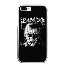 Чехол для iPhone 7Plus/8 Plus матовый с принтом Hellraiser в Екатеринбурге, Силикон | Область печати: задняя сторона чехла, без боковых панелей | 666 | alien | astral | demon | ghost | halloween | hellraiser | horror | metall | monster | pinhead | астрал | восставший из ада | демон | метал | металл | монстр | пинхед | пинхэд | призрак | ужасы | хоррор | шкатулка