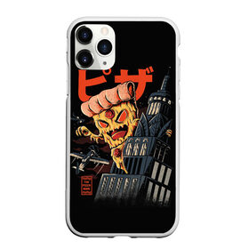 Чехол для iPhone 11 Pro матовый с принтом Pizza Kong в Екатеринбурге, Силикон |  | 666 | alien | astral | demon | fast | food | ghost | halloween | horror | kong | monster | pizza | астрал | восставший из ада | демон | монстр | пицца | призрак | ужасы | фастфуд | хоррор