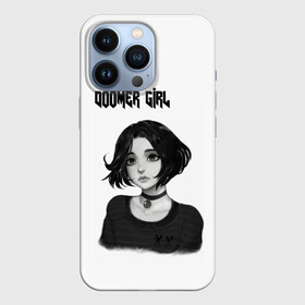 Чехол для iPhone 13 Pro с принтом Doomer Girl в Екатеринбурге,  |  | 20 | 2020 | 2021 | 21 | 2k20 | 2к20 | doomer | girl | girls | mem | meme | memes | wafe | бумер | бумеры | волна | девушка | девушки | думер | думеры | зумер | зумеры | мем | мемы