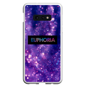 Чехол для Samsung S10E с принтом сериал Euphoria в Екатеринбурге, Силикон | Область печати: задняя сторона чехла, без боковых панелей | zendaya | зендея | ру беннетт | сериал euphoria | эйфория