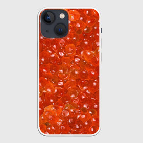 Чехол для iPhone 13 mini с принтом Красная икра в Екатеринбурге,  |  | black | butter | camouflage | caviar | fish | fisherman | food | luxury | new year | red | riches | белуга | богатство | бутерброд | еда | икра | камуфляж | красная | лосось | масло | новый год | осётр | роскошь | рыба | рыбак | севрюга | сёмга