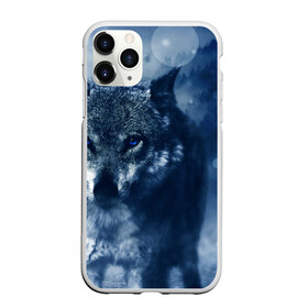 Чехол для iPhone 11 Pro Max матовый с принтом Красивый волк в Екатеринбурге, Силикон |  | wolf | ауф | волк | волчонок | зима | синеглазый волк