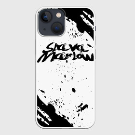 Чехол для iPhone 13 mini с принтом Slava marlow в Екатеринбурге,  |  | rap | slava marlow | артём готлиб | видеоблогер и рэпер | российский музыкальный продюсер | рэп | слава марлоу