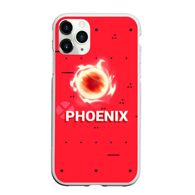 Чехол для iPhone 11 Pro Max матовый с принтом Phoenix в Екатеринбурге, Силикон |  | new year | phoenix | phoenix valorant | valorant | valorant новогодний | агент валорант. | агент феникс | валорант | валорант новогодний | валорант узор | валорант феникс | игрок феникс | нг | новый год | орнамент | паттерн