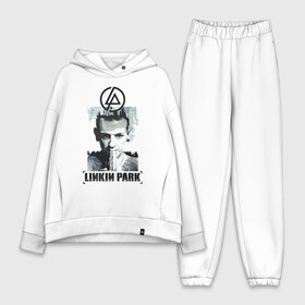 Женский костюм хлопок Oversize с принтом Linkin Park в Екатеринбурге,  |  | alternative | linkin park | альтернатива | брэд дэлсон | джо хан | дэвид фаррелл | линкин парк | майк шинода | роб бурдон | честер беннингтон