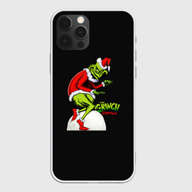 Чехол для iPhone 12 Pro Max с принтом Grinch X-mas в Екатеринбурге, Силикон |  | claus | grinch | happy new year | merry christmas | santa | snowman | x mas | гринч | дед мороз | елка | клаус | новый год | рождество | с новым годом | санта | снеговик