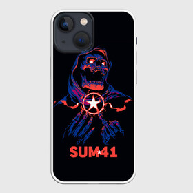 Чехол для iPhone 13 mini с принтом Sum 41 в Екатеринбурге,  |  | metall | music | punk | rock | sum 41 | альтернатива | метал | музло | музыка | панк | рок | сам 41
