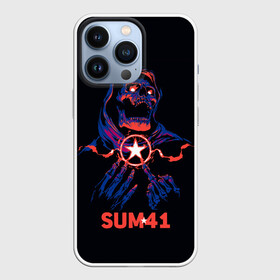 Чехол для iPhone 13 Pro с принтом Sum 41 в Екатеринбурге,  |  | metall | music | punk | rock | sum 41 | альтернатива | метал | музло | музыка | панк | рок | сам 41