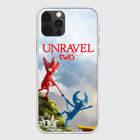Чехол для iPhone 12 Pro Max с принтом Unravel Two (Z) в Екатеринбурге, Силикон |  | coldwood interactive | unravel | unravel two | головоломка | красная пряжа | распутать | семейная игра | ярни