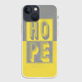 Чехол для iPhone 13 mini с принтом Ultimate Hope в Екатеринбурге,  |  | Тематика изображения на принте: 2021 | hope | pantone | винтаж | надежда | цвет года