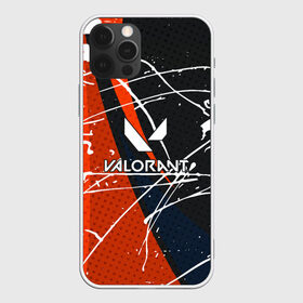 Чехол для iPhone 12 Pro Max с принтом Valorant в Екатеринбурге, Силикон |  | game | valorant | брызги | валоранд | валорант | игра | линии | стрелялка | шутер