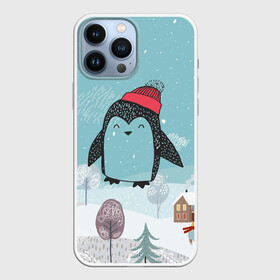 Чехол для iPhone 13 Pro Max с принтом Милый пингвин в Екатеринбурге,  |  | 2021 | 7 января | bull | newyear | santa | бык | быки | бычок | год быка | дед мороз | корова | новогодние каникулы | новогодние праздники | новый 2021 | новый год | новый год 2021 | рождество | сани | санта | санта клаус