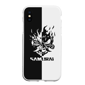 Чехол для iPhone XS Max матовый с принтом SAMURAI в Екатеринбурге, Силикон | Область печати: задняя сторона чехла, без боковых панелей | chippin in | cyberpunk 2020 | cyberpunk 2077 | game | johnny silverhand | keanu reeves | never fade away | night city | samurai | джонни сильверхенд | игра | киану ривз | киберпанк 2020 | киберпанк 2077 | найт сити