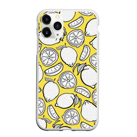 Чехол для iPhone 11 Pro Max матовый с принтом Illuminating Lemon в Екатеринбурге, Силикон |  | 2021 | винтаж | лимоны | ретро | фрукты | цвет года