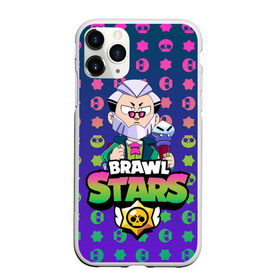 Чехол для iPhone 11 Pro Max матовый с принтом Brawl Stars Byron в Екатеринбурге, Силикон |  | 2020 | 2021 | brawl | byron | edgar | leon | new | snow | stars | winter | year | байрон | бравл | браво | год | зима | леон | лион | новые | новый | персонаж | персонажи | снег | страс | эдгар