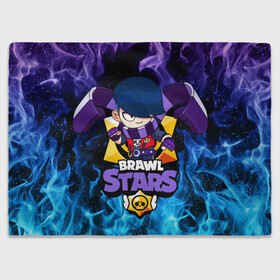 Плед 3D с принтом BRAWL STARS EDGAR в Екатеринбурге, 100% полиэстер | закругленные углы, все края обработаны. Ткань не мнется и не растягивается | brawl stars | brawl stars edgar | brawler | edgar | бравл старз | бравлер | эдгар