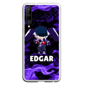 Чехол для Honor P30 с принтом BRAWL STARS EDGAR в Екатеринбурге, Силикон | Область печати: задняя сторона чехла, без боковых панелей | Тематика изображения на принте: 8 bit | 8 бит | brawl | brawl stars | crow | edgar | leon | stars | бравл | бравл старс | браво старс | едгар | игра | компьютерная | леон | огонь | онлайн | старс | эдгар