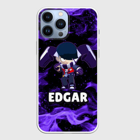 Чехол для iPhone 13 Pro Max с принтом BRAWL STARS EDGAR в Екатеринбурге,  |  | 8 bit | 8 бит | brawl | brawl stars | crow | edgar | leon | stars | бравл | бравл старс | браво старс | едгар | игра | компьютерная | леон | огонь | онлайн | старс | эдгар