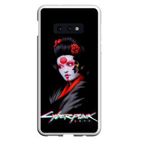 Чехол для Samsung S10E с принтом CYBERPUNK 2077 JAPAN в Екатеринбурге, Силикон | Область печати: задняя сторона чехла, без боковых панелей | cd prodject | cyberpunk 2077 | future | game | japan | kianu | logo | pc | rpg | samurai | банды | будущее | игры | киану ривз | киберпанк | киберпанк 2077 | киборги | компьютер | рпг | самурай | шутер | япония